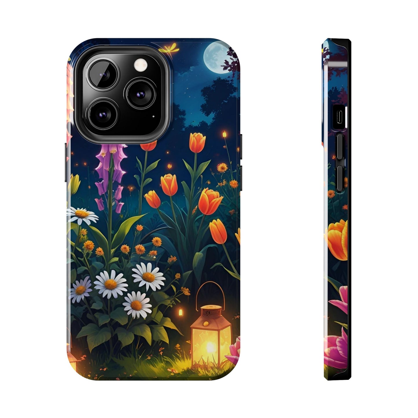 FDT Foxglove Daisy Tulip iPhone Case, Floral Anti-Trump Tough Phone Cover, Resistance Smartphone Protector, Political Statement Cell Phone