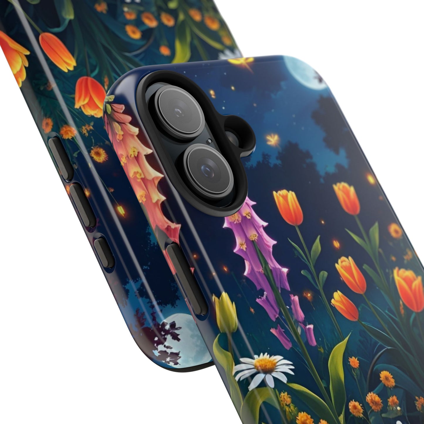 FDT Foxglove Daisy Tulip iPhone Case, Floral Anti-Trump Tough Phone Cover, Resistance Smartphone Protector, Political Statement Cell Phone