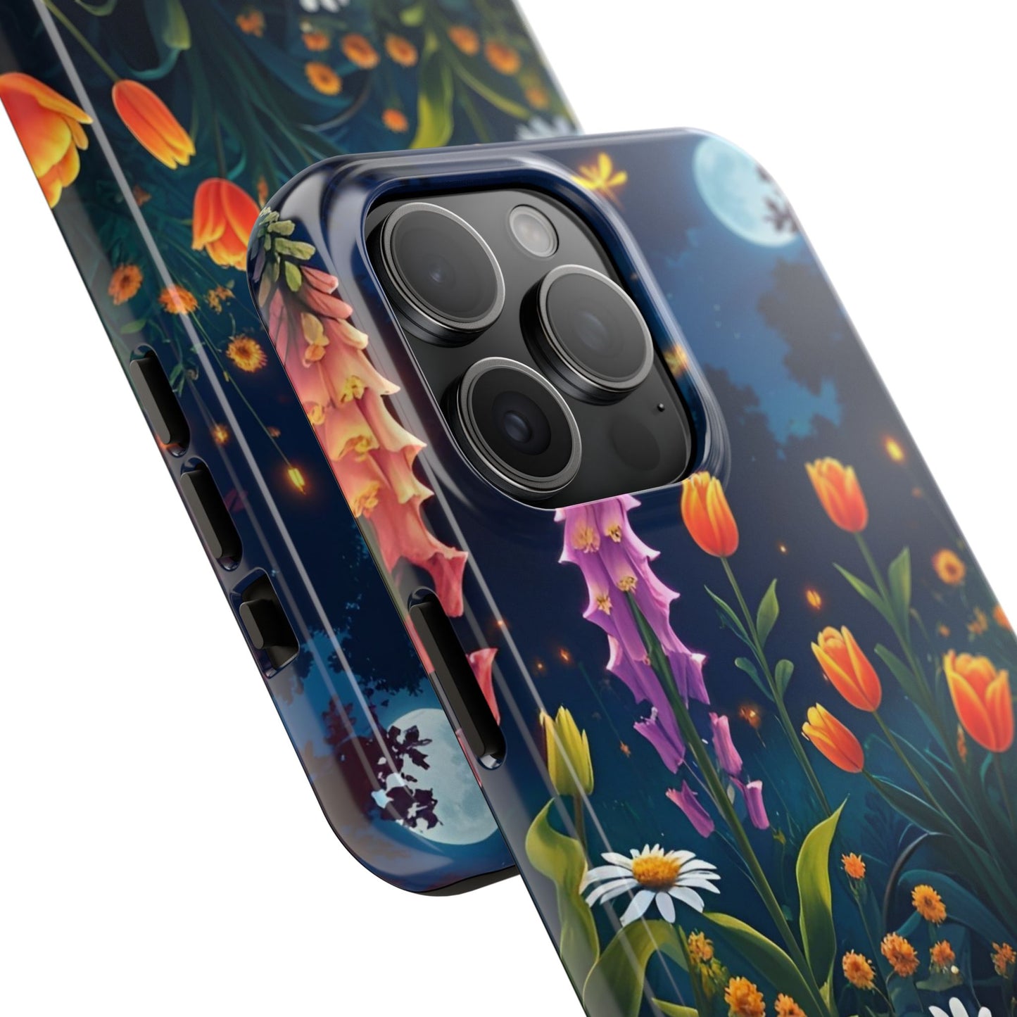 FDT Foxglove Daisy Tulip iPhone Case, Floral Anti-Trump Tough Phone Cover, Resistance Smartphone Protector, Political Statement Cell Phone