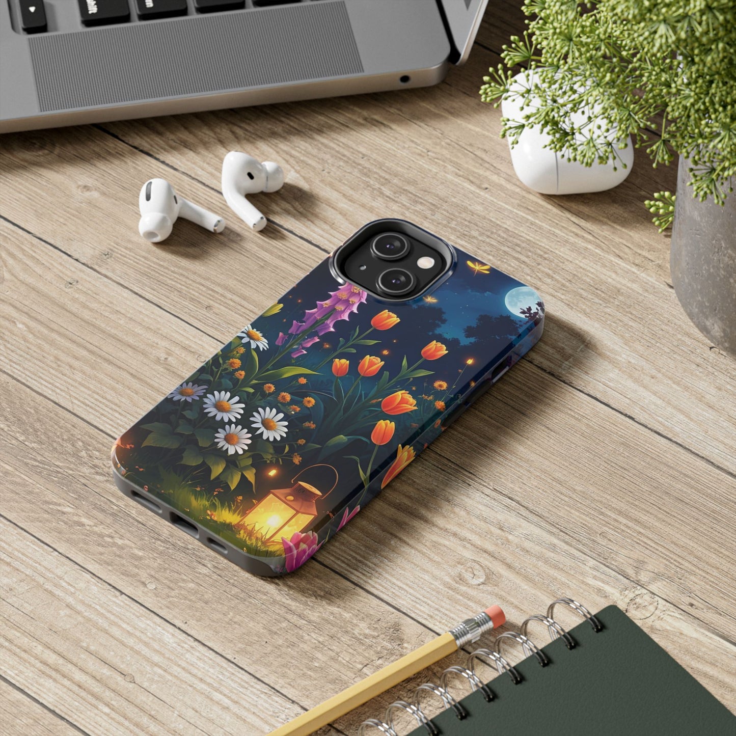FDT Foxglove Daisy Tulip iPhone Case, Floral Anti-Trump Tough Phone Cover, Resistance Smartphone Protector, Political Statement Cell Phone