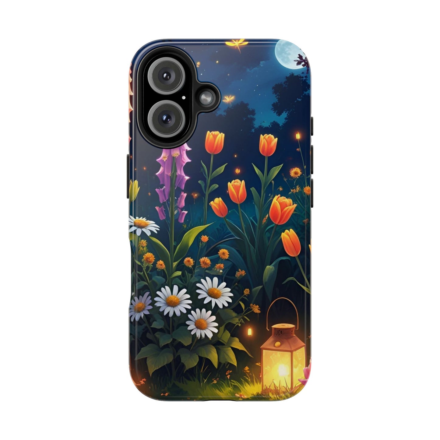 FDT Foxglove Daisy Tulip iPhone Case, Floral Anti-Trump Tough Phone Cover, Resistance Smartphone Protector, Political Statement Cell Phone