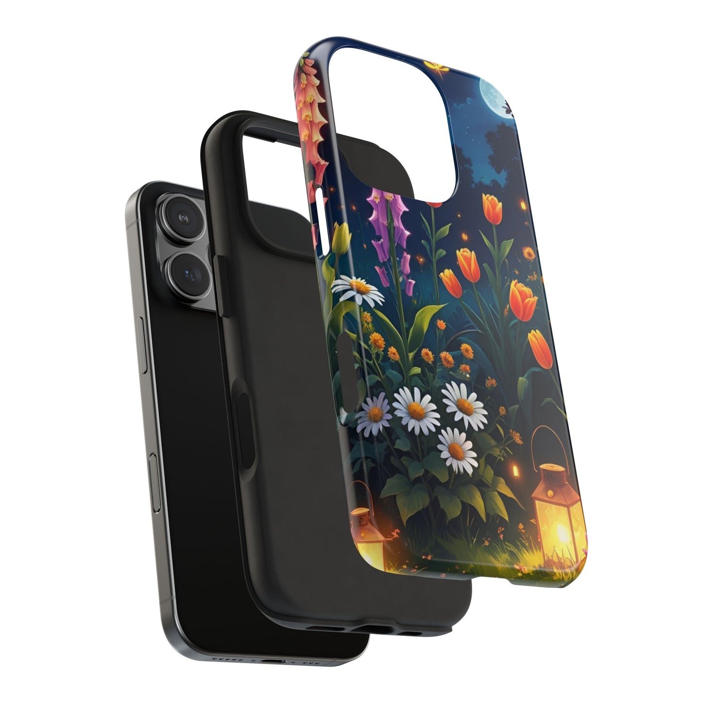 FDT Foxglove Daisy Tulip iPhone Case, Floral Anti-Trump Tough Phone Cover, Resistance Smartphone Protector, Political Statement Cell Phone