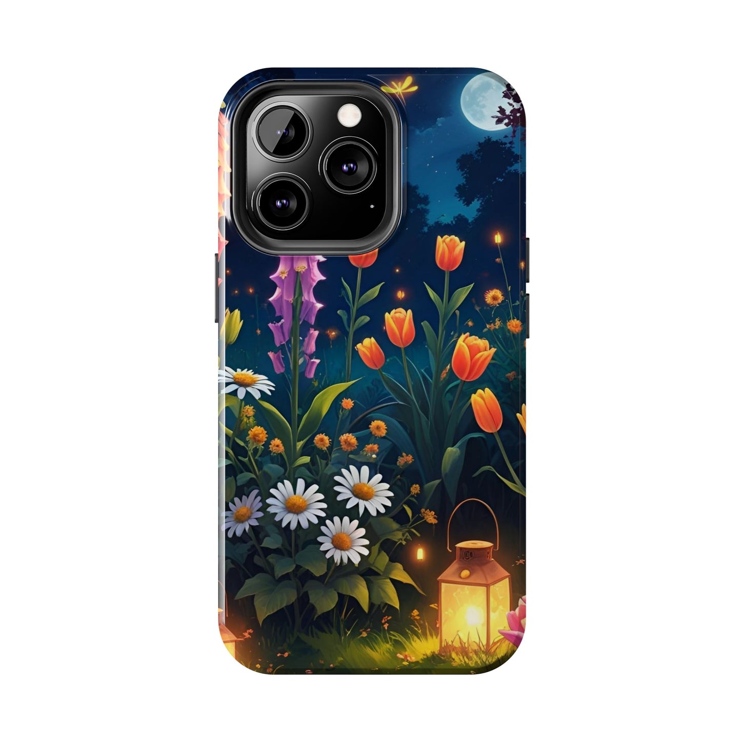 FDT Foxglove Daisy Tulip iPhone Case, Floral Anti-Trump Tough Phone Cover, Resistance Smartphone Protector, Political Statement Cell Phone
