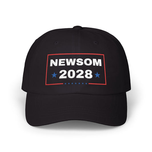 NEWSOM 2028 Hat | Political Campaign Classic Dad Cap, Gavin Newsom for President Election Hat, Political Apparel, Campaign Hat, Political Statement Cap