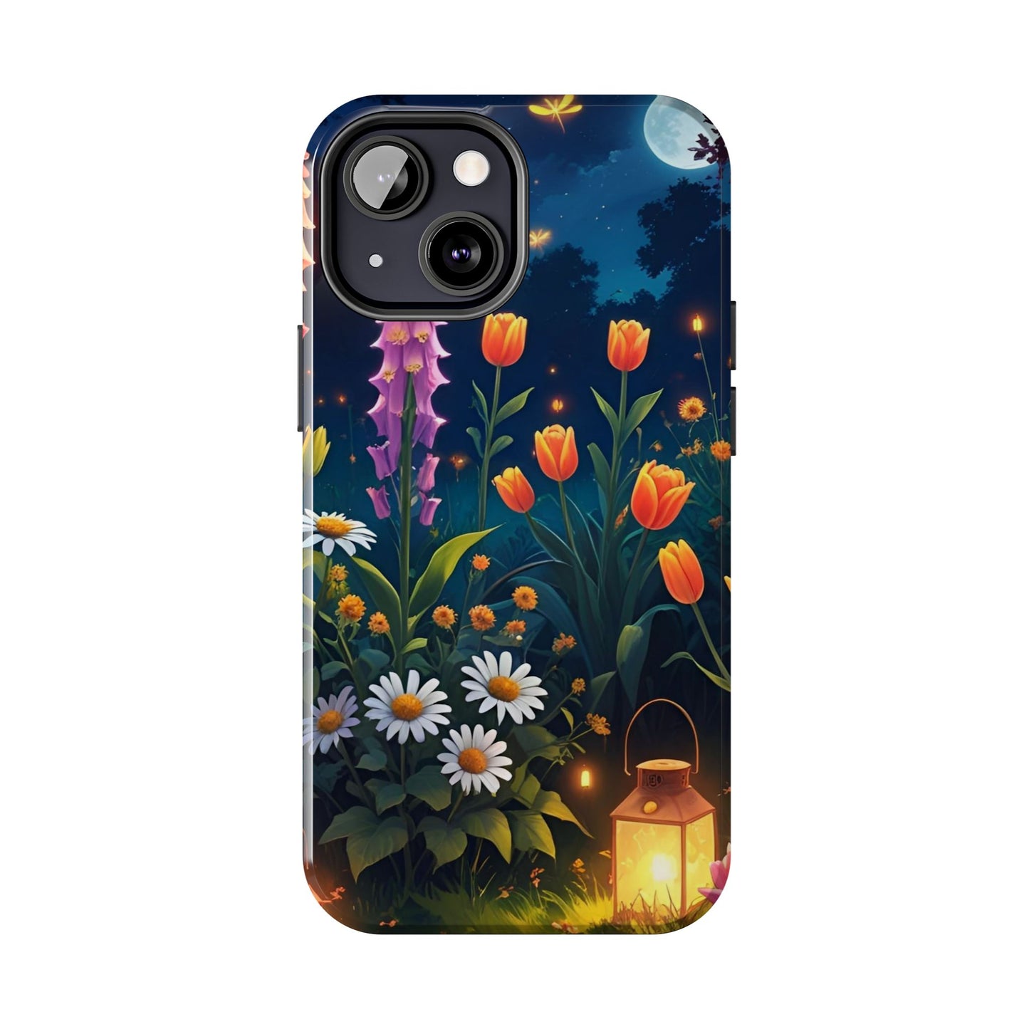 FDT Foxglove Daisy Tulip iPhone Case, Floral Anti-Trump Tough Phone Cover, Resistance Smartphone Protector, Political Statement Cell Phone