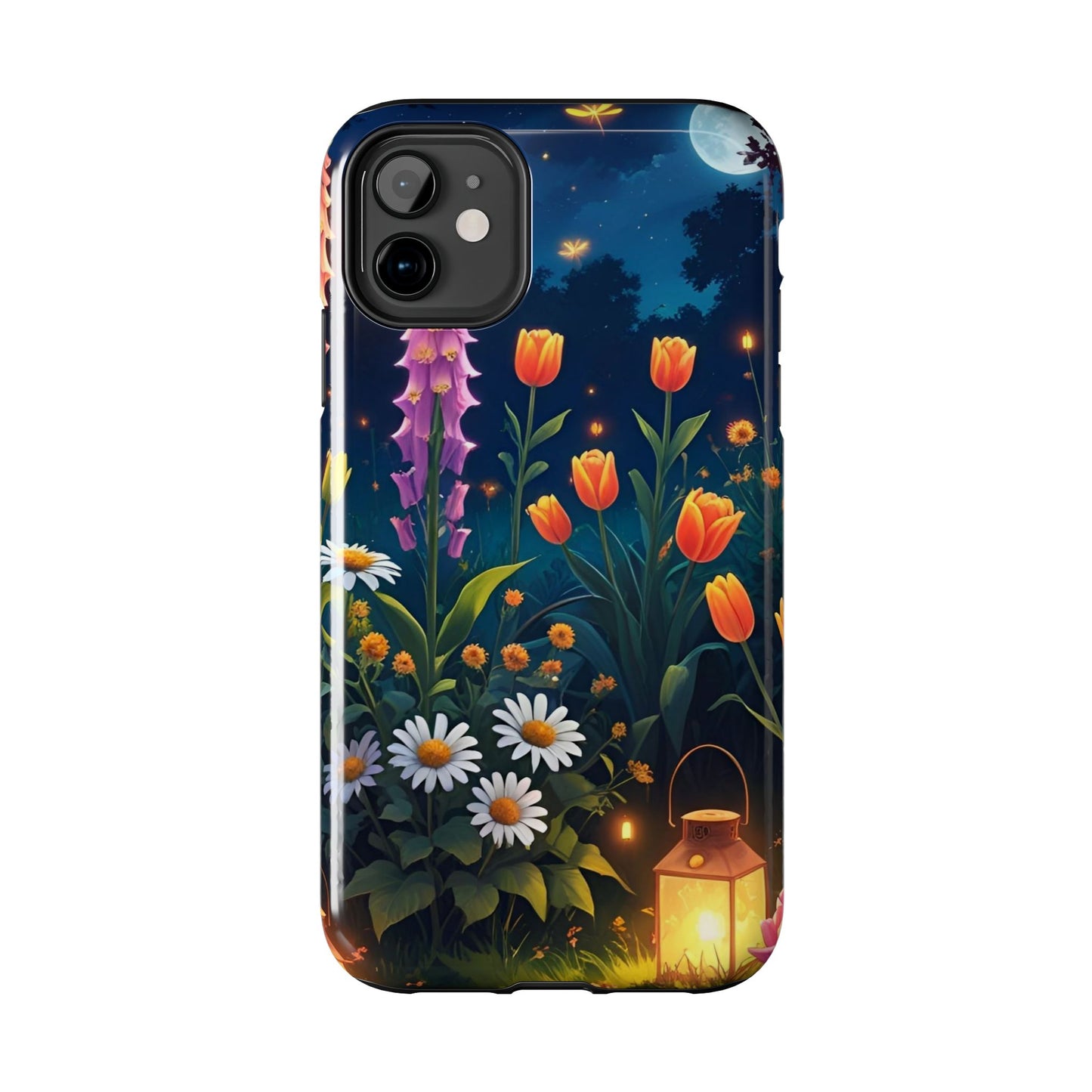 FDT Foxglove Daisy Tulip iPhone Case, Floral Anti-Trump Tough Phone Cover, Resistance Smartphone Protector, Political Statement Cell Phone