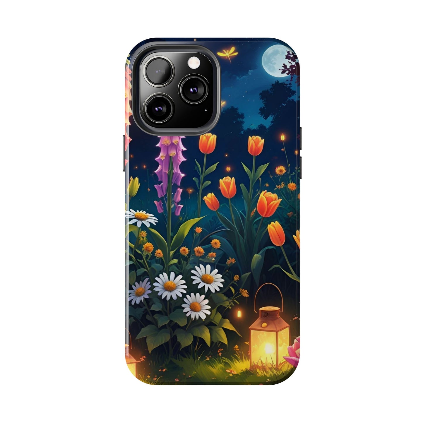 FDT Foxglove Daisy Tulip iPhone Case, Floral Anti-Trump Tough Phone Cover, Resistance Smartphone Protector, Political Statement Cell Phone