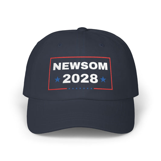 NEWSOM 2028 Hat | Political Campaign Classic Dad Cap, Gavin Newsom for President Election Hat, Political Apparel, Campaign Hat, Political Statement Cap