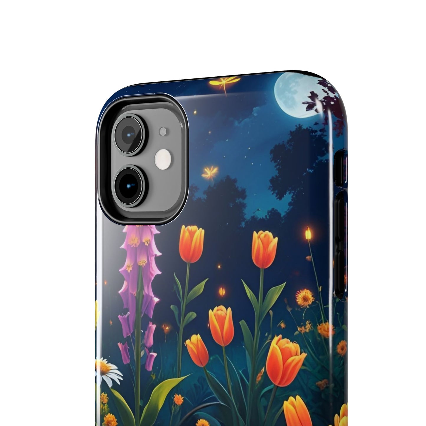 FDT Foxglove Daisy Tulip iPhone Case, Floral Anti-Trump Tough Phone Cover, Resistance Smartphone Protector, Political Statement Cell Phone