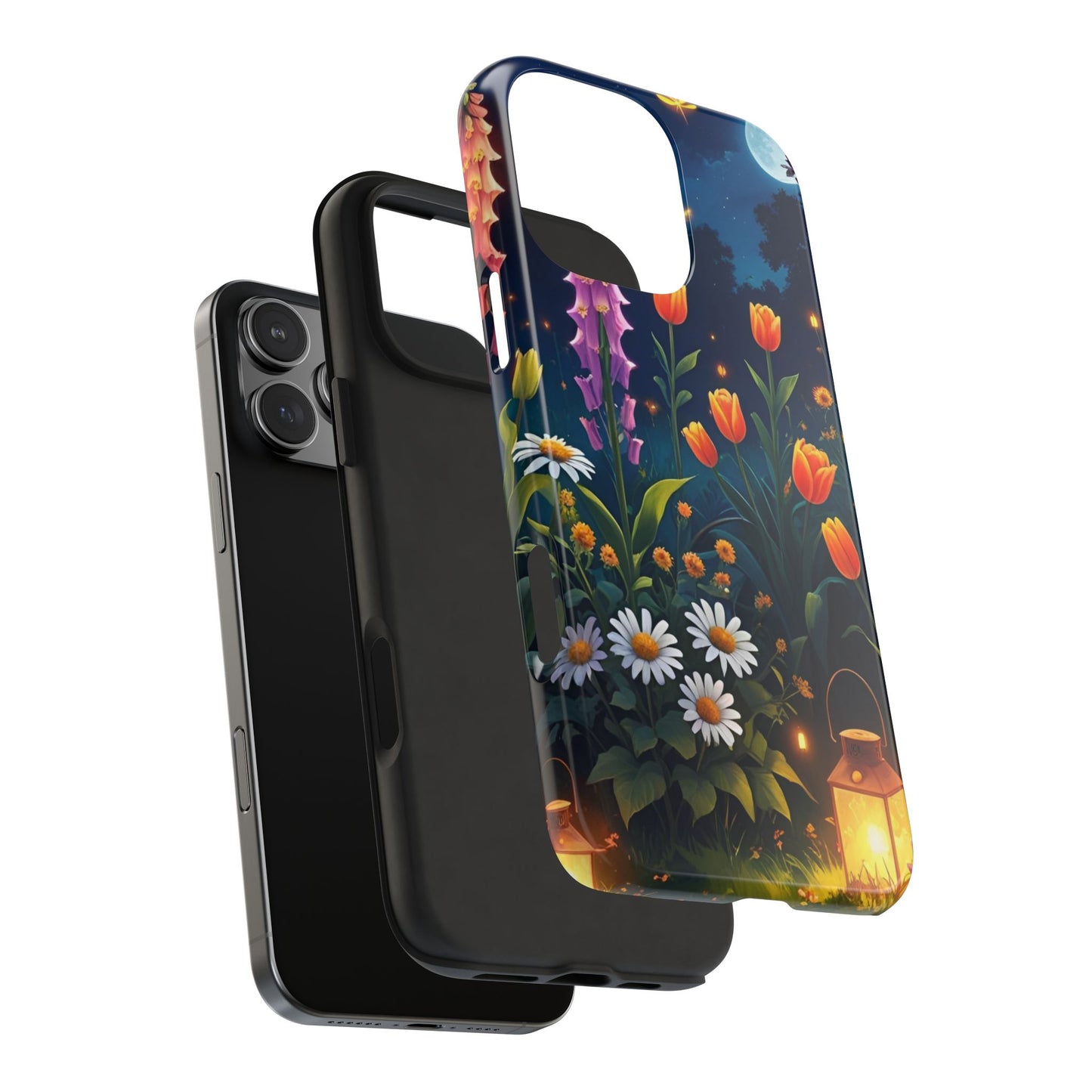 FDT Foxglove Daisy Tulip iPhone Case, Floral Anti-Trump Tough Phone Cover, Resistance Smartphone Protector, Political Statement Cell Phone
