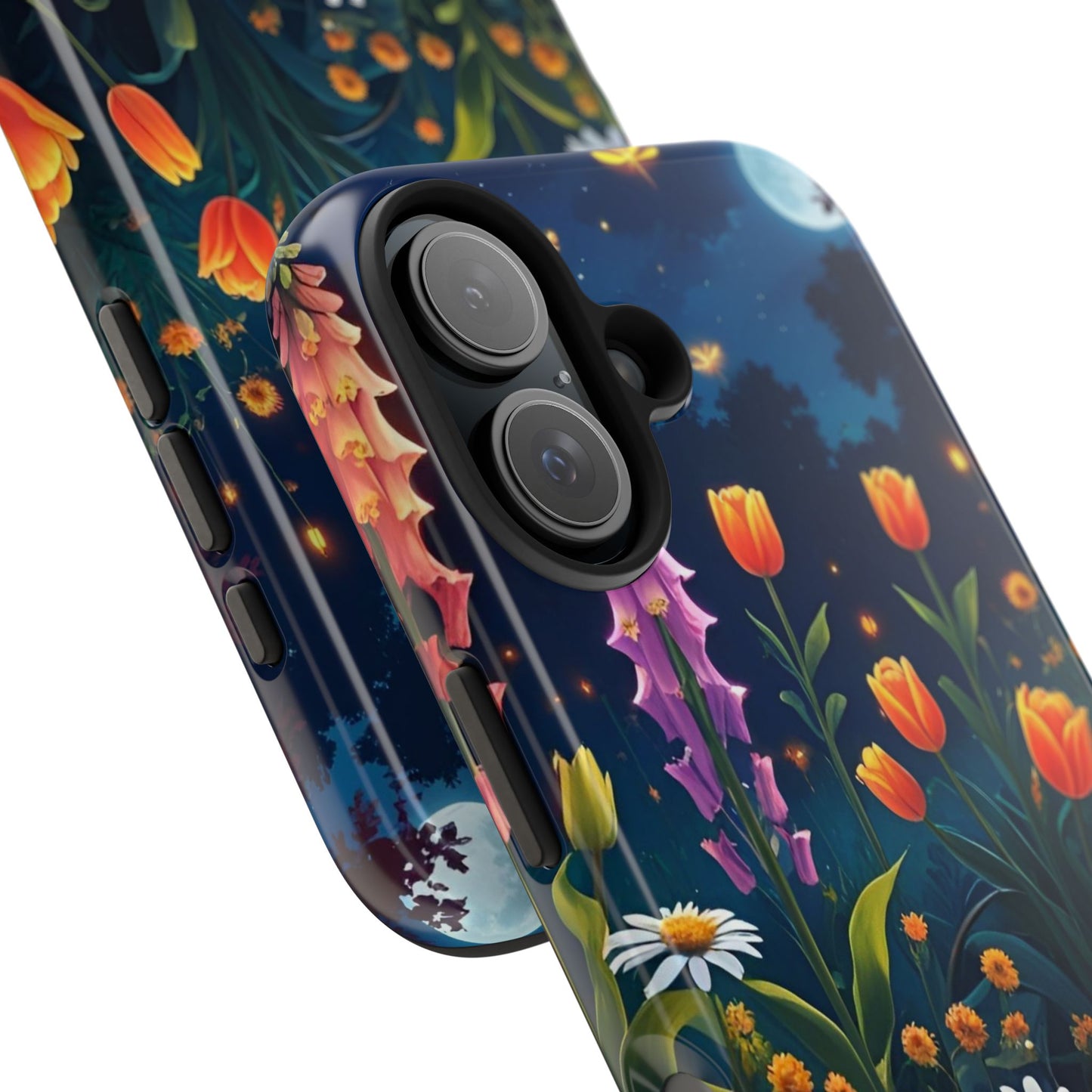 FDT Foxglove Daisy Tulip iPhone Case, Floral Anti-Trump Tough Phone Cover, Resistance Smartphone Protector, Political Statement Cell Phone