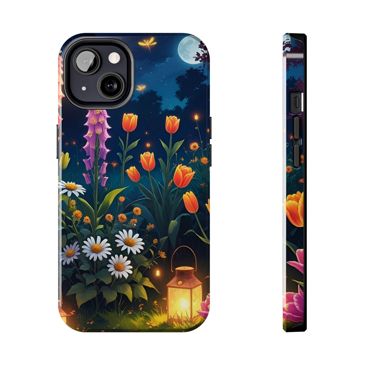 FDT Foxglove Daisy Tulip iPhone Case, Floral Anti-Trump Tough Phone Cover, Resistance Smartphone Protector, Political Statement Cell Phone