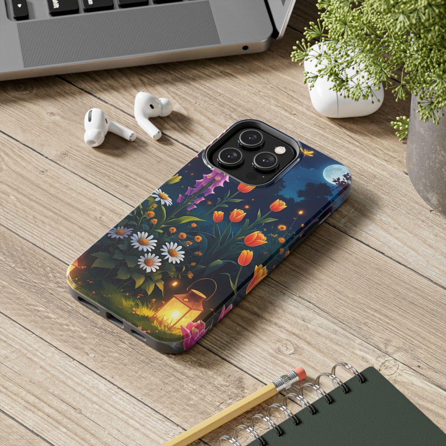 FDT Foxglove Daisy Tulip iPhone Case, Floral Anti-Trump Tough Phone Cover, Resistance Smartphone Protector, Political Statement Cell Phone