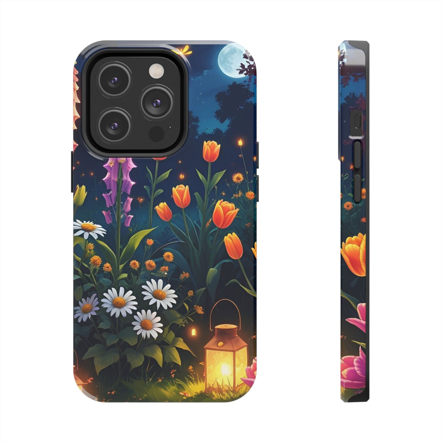 FDT Foxglove Daisy Tulip iPhone Case, Floral Anti-Trump Tough Phone Cover, Resistance Smartphone Protector, Political Statement Cell Phone