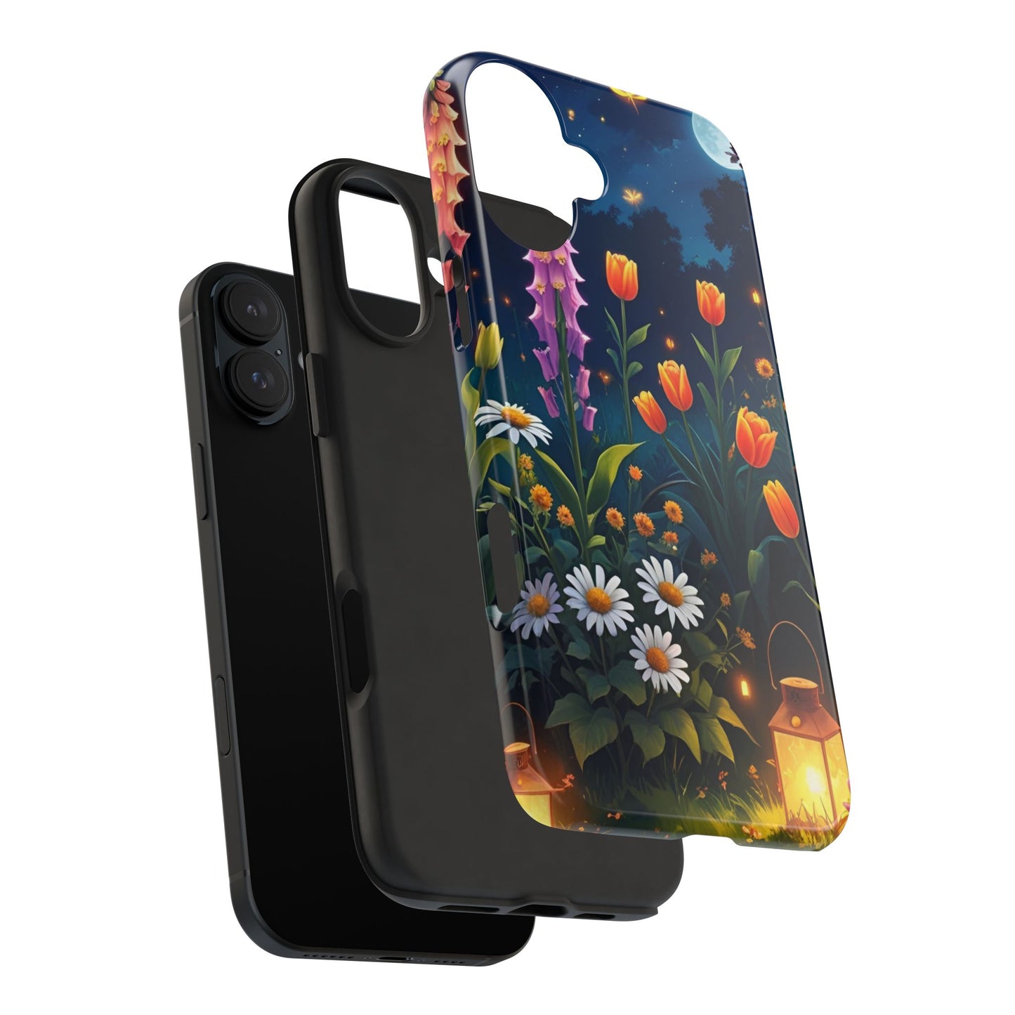 FDT Foxglove Daisy Tulip iPhone Case, Floral Anti-Trump Tough Phone Cover, Resistance Smartphone Protector, Political Statement Cell Phone