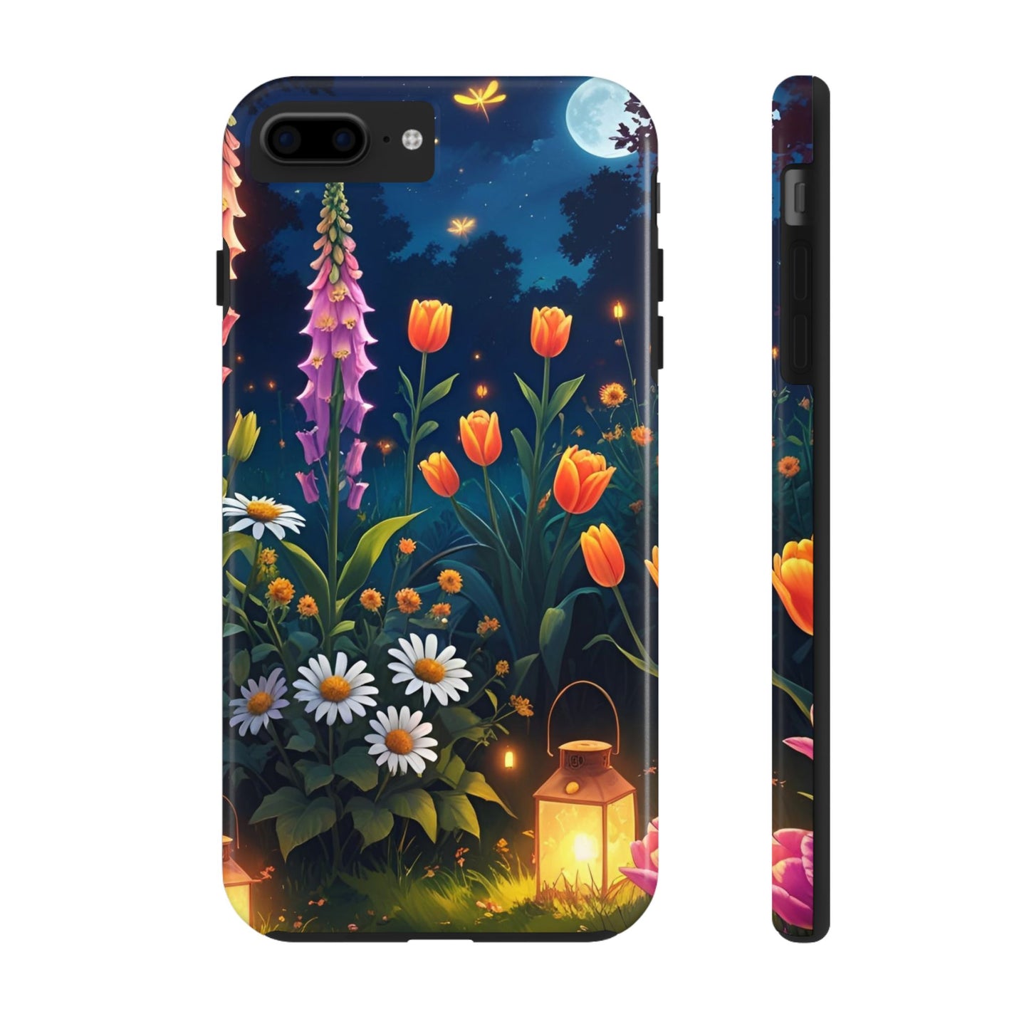 FDT Foxglove Daisy Tulip iPhone Case, Floral Anti-Trump Tough Phone Cover, Resistance Smartphone Protector, Political Statement Cell Phone