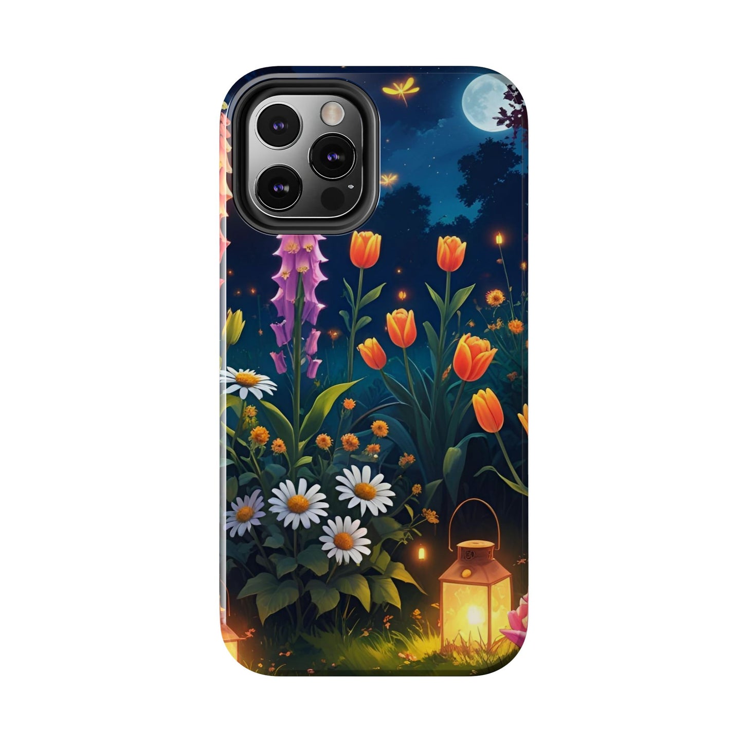 FDT Foxglove Daisy Tulip iPhone Case, Floral Anti-Trump Tough Phone Cover, Resistance Smartphone Protector, Political Statement Cell Phone