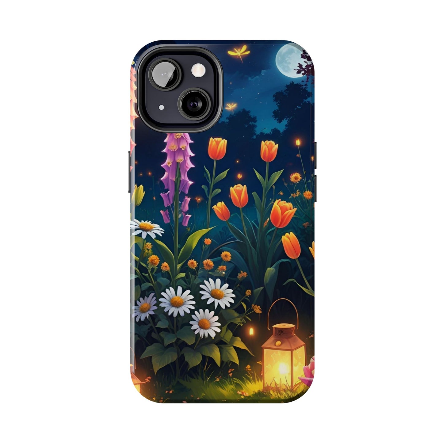 FDT Foxglove Daisy Tulip iPhone Case, Floral Anti-Trump Tough Phone Cover, Resistance Smartphone Protector, Political Statement Cell Phone