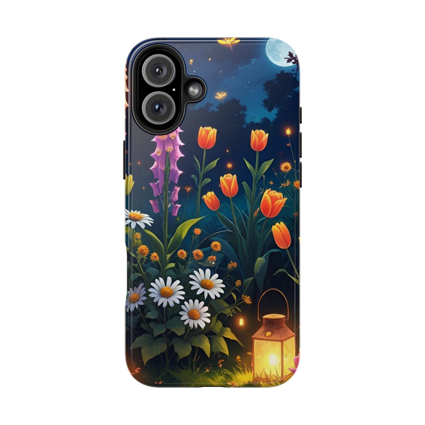 FDT Foxglove Daisy Tulip iPhone Case, Floral Anti-Trump Tough Phone Cover, Resistance Smartphone Protector, Political Statement Cell Phone