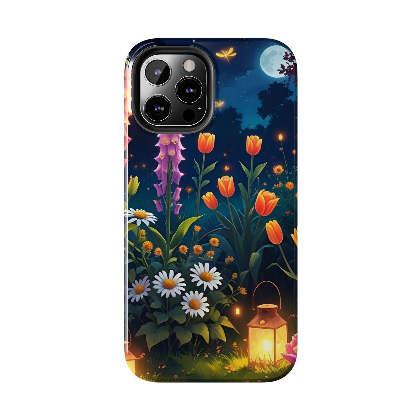 FDT Foxglove Daisy Tulip iPhone Case, Floral Anti-Trump Tough Phone Cover, Resistance Smartphone Protector, Political Statement Cell Phone