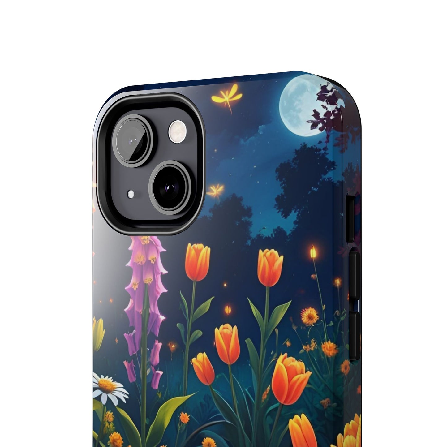 FDT Foxglove Daisy Tulip iPhone Case, Floral Anti-Trump Tough Phone Cover, Resistance Smartphone Protector, Political Statement Cell Phone