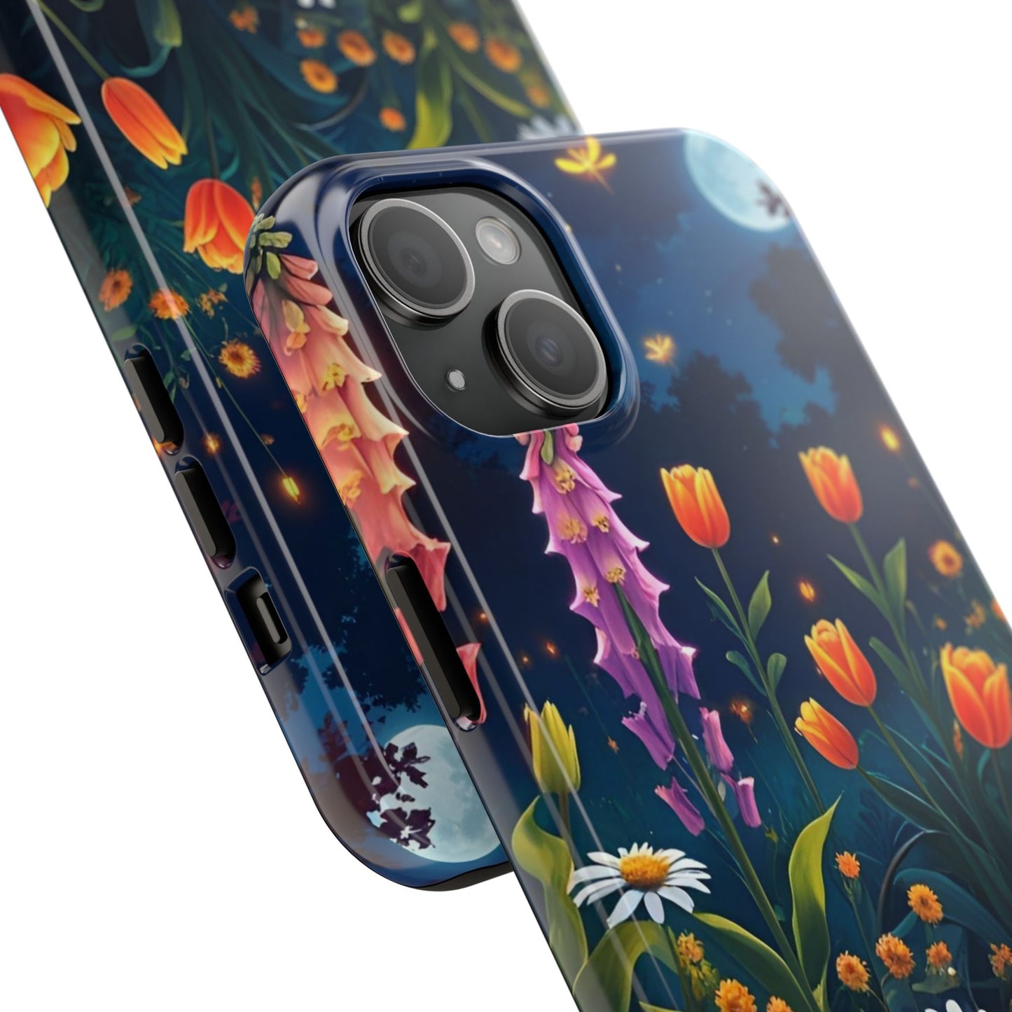 FDT Foxglove Daisy Tulip iPhone Case, Floral Anti-Trump Tough Phone Cover, Resistance Smartphone Protector, Political Statement Cell Phone