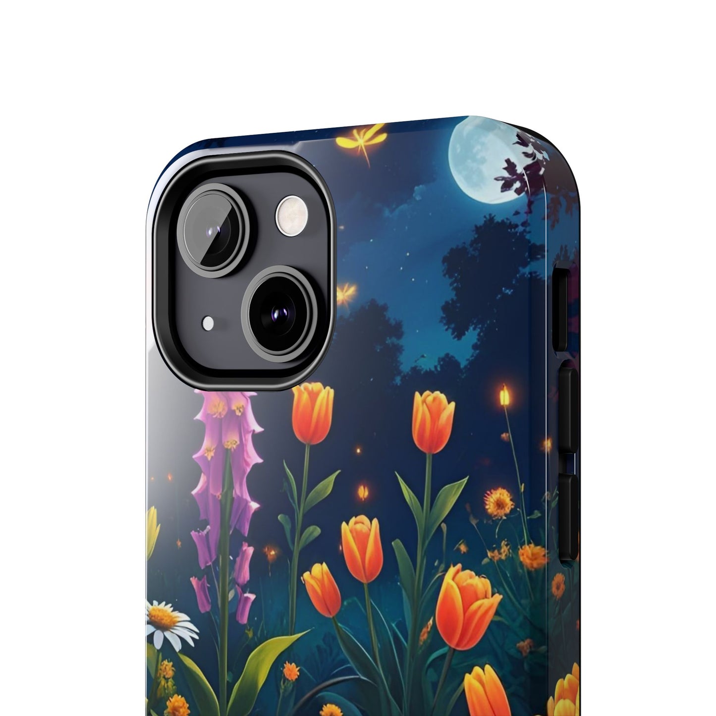 FDT Foxglove Daisy Tulip iPhone Case, Floral Anti-Trump Tough Phone Cover, Resistance Smartphone Protector, Political Statement Cell Phone