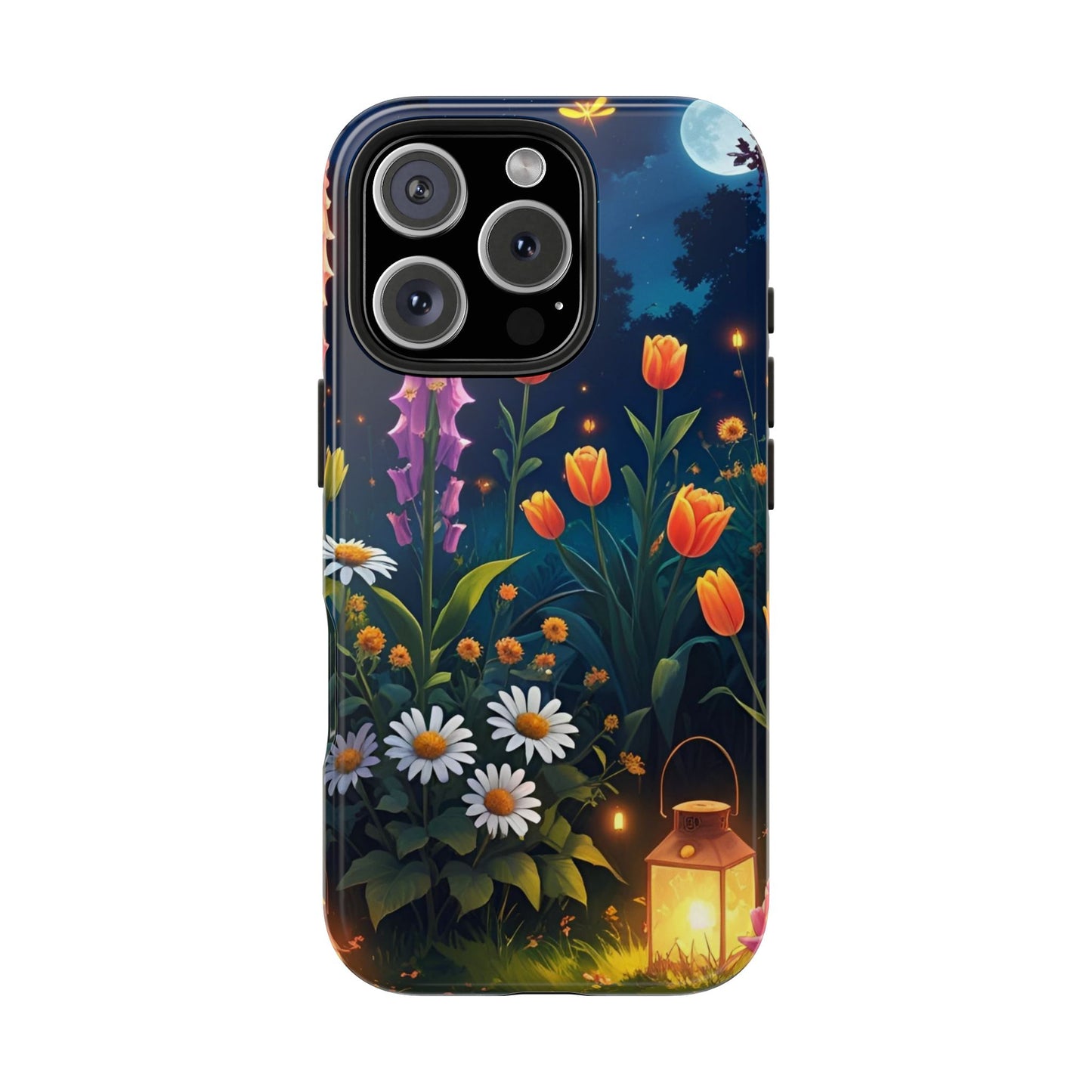 FDT Foxglove Daisy Tulip iPhone Case, Floral Anti-Trump Tough Phone Cover, Resistance Smartphone Protector, Political Statement Cell Phone